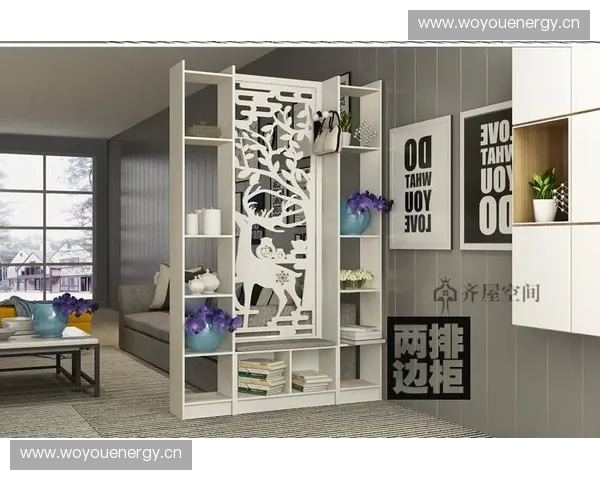 巧妙利用客厅隔断柜打造现代家居空间的分隔与收纳功能